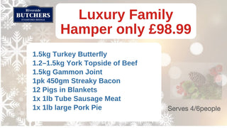 Luxury Family Christmas Hamper only £98.99 – contents list