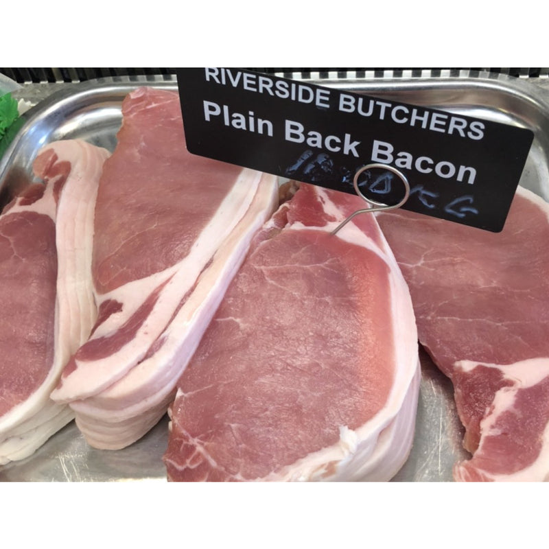 Dry Cured Plain Back Bacon