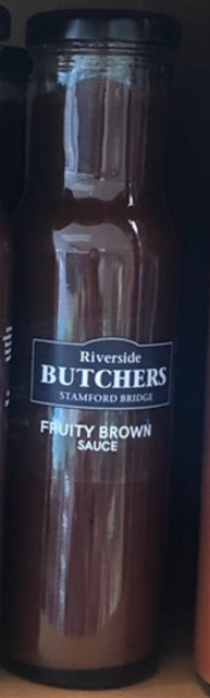 Riverside Butchers Fruity Brown Sauce (Bottled)